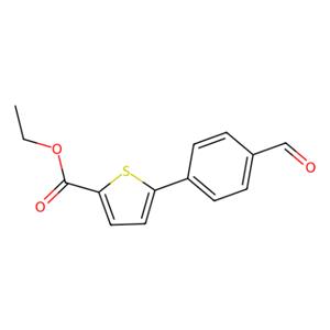 aladdin 阿拉丁 E358245 5-（4-甲酰基苯基）-2-噻吩甲酸乙酯 850074-81-6 95%