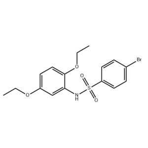 4-溴-N-(2,5-二乙氧基苯基)苯磺酰胺,4-Bromo-N-(2,5-diethoxyphenyl)benzenesulfonamide