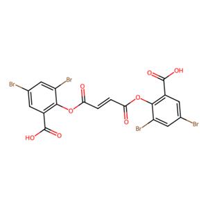 aladdin 阿拉丁 B274846 双（3,5-二溴水杨酸）富马酸酯 71337-53-6 97%