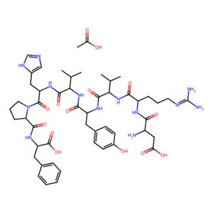 aladdin 阿拉丁 A118286 [Val5]-血管紧张素II醋酸盐水合物 5649-07-0 ≥97% (HPLC)