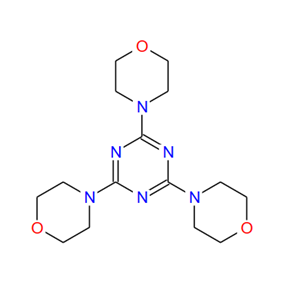 16303-23-4；2,4,6-tris(morpholino)-1,3,5-triazine；2,4,6-三吗啉-1,3,5-三嗪