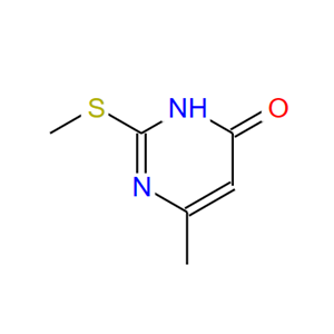 6-甲基-4-羟基-2-甲硫基嘧啶,6-Methyl-2-(methylthio)-1H-pyrimidin-4-one