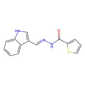 aladdin 阿拉丁 N420674 N'-(1H-indol-3-ylmethylene)-2-thiophenecarbohydrazide 113143-13-8 10mM in DMSO