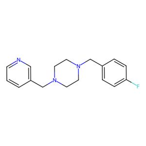 WAY-311152-A,1-(4-fluorobenzyl)-4-(3-pyridylmethyl)piperazine