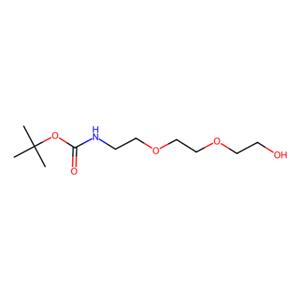 aladdin 阿拉丁 T190800 (2-(2-(2-羟基乙氧基)乙氧基)乙基)氨基甲酸叔丁酯 139115-92-7 97%