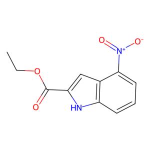 aladdin 阿拉丁 E331013 4-硝基吲哚-2-羧酸乙酯 4993-93-5 95%
