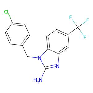 aladdin 阿拉丁 N302954 1-[(4-氯苯基)甲基]-5-(三氟甲基)苯并咪唑-2-胺(NS-638) 150493-34-8 96%
