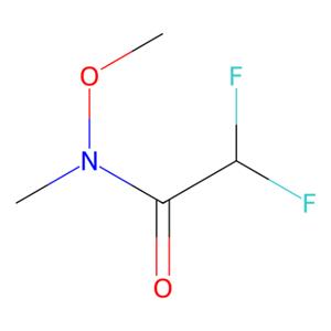 aladdin 阿拉丁 D587212 2,2-二氟-N-甲氧基-N-甲基乙酰胺 142492-01-1 97%