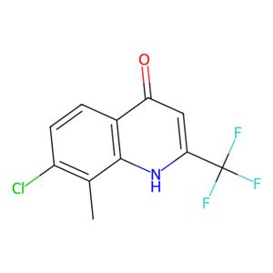 7-氯-8-甲基-2-（三氟甲基）喹啉-4-醇,7-Chloro-8-methyl-2-(trifluoromethyl)quinolin-4-ol