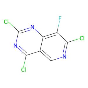 aladdin 阿拉丁 T588377 2,4,7-三氯-8-氟吡啶并[4,3-d]嘧啶 2454396-80-4 97%