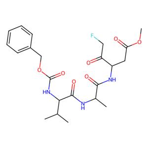 aladdin 阿拉丁 V275259 Z-VAD(OMe)-FMK,细胞渗透性不可逆泛半胱天冬酶抑制剂 187389-52-2 98%