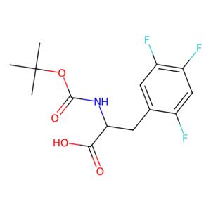 aladdin 阿拉丁 B355843 Boc-D-2,4,5-三氟苯丙氨酸 486460-09-7 ≥98%