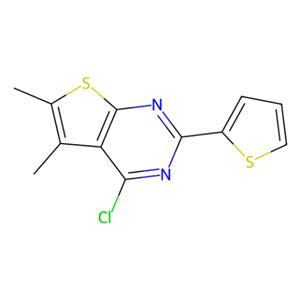 4-氯-5,6-二甲基-2-噻吩-2-基噻吩并[2,3-d]嘧啶,4-chloro-5,6-dimethyl-2-thien-2-ylthieno[2,3-d]pyrimidine