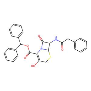 aladdin 阿拉丁 P334763 7-苯基乙酰胺-3-羟基-3-头孢烯-4-羧酸二苯甲酯 54639-48-4 98%