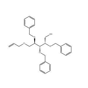 5-O-烯丙基-2,3,4-三-O-苄基-D-核糖醇,5-O-Allyl-2,3,4-tri-O-benzyl-D-ribitol