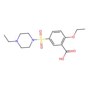 2-乙氧基-5-(4-乙基哌嗪-1-磺酰基)苯甲酸,2-ethoxy-5-(4-ethylpiperazin-1-yl)sulfonylbenzoic acid