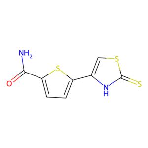 aladdin 阿拉丁 T589365 2-甲酰胺-5-(2-巯基-1,3-噻唑-4-基)-噻吩 52560-89-1 95%
