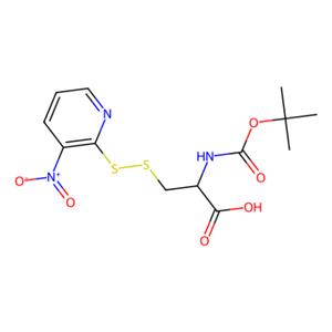 aladdin 阿拉丁 B356224 Boc-S-3-硝基-2-吡啶亚磺酰基-D-半胱氨酸 200350-73-8 98%