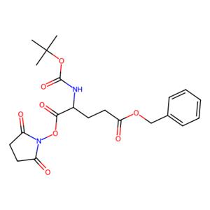 aladdin 阿拉丁 B355376 Boc-D-谷氨酸γ-苄基酯α-N-羟基琥珀酰亚胺酯 18800-76-5 98%