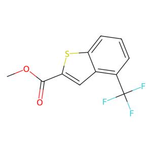 aladdin 阿拉丁 E358456 4-（三氟甲基）苯并[b]噻吩-2-羧酸甲酯 146137-87-3 98%