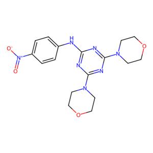 aladdin 阿拉丁 M408199 4,6-二(4-吗啉基)-N-(4-硝基苯基)-1,3,5-三嗪-2-胺 326914-06-1 10mM in DMSO
