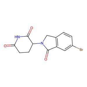 aladdin 阿拉丁 B588280 3-(6-溴-1-氧代异吲哚啉-2-基)哌啶-2,6-二酮 2304513-76-4 98%