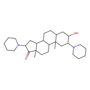 aladdin 阿拉丁 D334483 2β，16β-二哌啶-5α-雄甾烷-3α-醇-17-酮 13522-14-0 98%