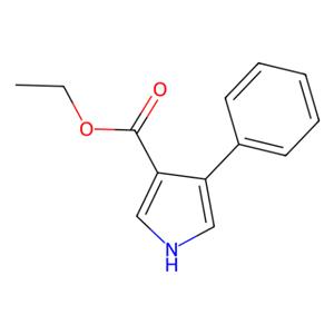 4-苯基吡咯-3-羧酸乙酯,Ethyl 4-phenylpyrrole-3-carboxylate