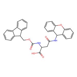 N2-[(9H-芴-9-基甲氧基)羰基]-N-9H-氧杂蒽-9-基-D-天冬氨酰胺,Fmoc-Ngamma-xanthyl-D-asparagine