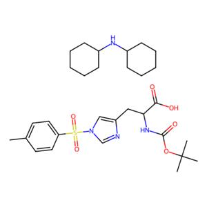aladdin 阿拉丁 B356818 N-Boc-1-(p-甲苯磺酰基)-L-组氨酸 二环己基铵盐 65057-34-3 98%