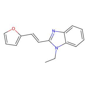 WAY-323879,1-ethyl-2-[(E)-2-(furan-2-yl)ethenyl]benzimidazole