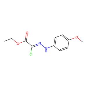 [(4-甲氧基苯基)肼基]氯乙酸乙酯,Ethyl 2-chloro-2-(2-(4-methoxyphenyl)hydrazono)acetate