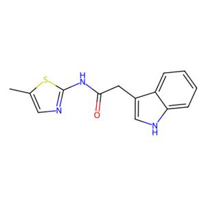 aladdin 阿拉丁 W418224 2-(1H-indol-3-yl)-N-(5-methyl-1,3-thiazol-2-yl)acetamide 784170-07-6 98%