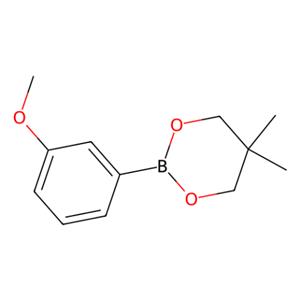 2-(3-甲氧基苯基)-5,5-二甲基-1,3,2-二氧硼杂环己烷,2-(3-Methoxyphenyl)-5,5-dimethyl-1,3,2-dioxaborinane