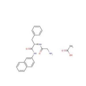 (S)-2-(2-氨基乙酰氨基)-N-(萘-2-基)-3-苯基丙酰胺 醋酸鹽,(S)-2-(2-Aminoacetamido)-N-(naphthalen-2-yl)-3-phenylpropanamide acetate