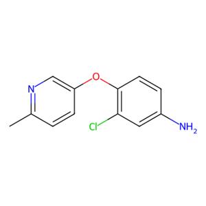 aladdin 阿拉丁 C590314 3-氯-4-((6-甲基吡啶-3-基)氧基)苯胺 848482-82-6 95%