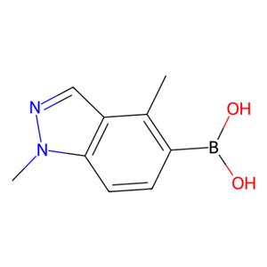 1,4-二甲基-1H-吲唑-5-硼酸(含不等量酸酐),1,4-Dimethyl-1H-indazole-5-boronic acid(contains varying amounts of Anhydride)