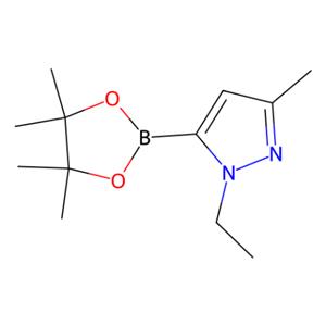 1-乙基-3-甲基-5-(4,4,5,5-四甲基-1,3,2-二氧硼雜環(huán)戊烷-2-基)-1H-吡唑,1-Ethyl-3-methyl-5-(4,4,5,5-tetramethyl-1,3,2-dioxaborolan-2-yl)-1H-pyrazole