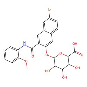 萘酚AS-BIβ-D-葡糖苷酸[生物学研究用],Naphthol AS-BI β-D-Glucuronide [for Biochemical Research]