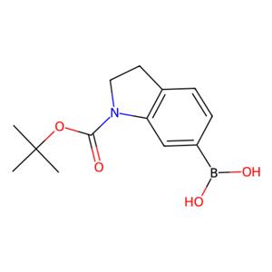 aladdin 阿拉丁 T588241 1-(叔丁氧基羰基)吲哚啉-6-基-6-硼酸（含有数量不等的酸酐） 2246553-09-1 98%