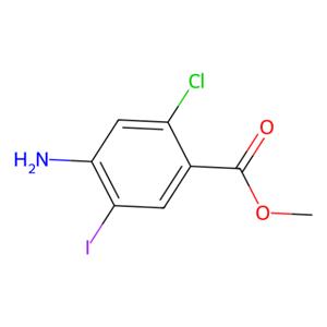 aladdin 阿拉丁 M588441 4-氨基-2-氯-5-碘苯甲酸甲酯 256935-85-0 98%