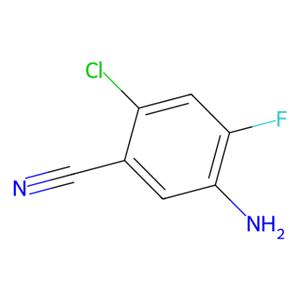 aladdin 阿拉丁 A586728 5-氨基-2-氯-4-氟苯甲腈 123614-87-9 98%