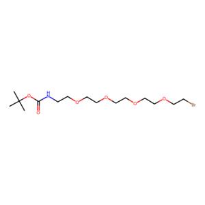 (14-溴-3,6,9,12-四氧雜十四烷基)氨基甲酸叔丁酯,N-Boc-peg4-bromide