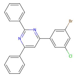 4-(3-溴-5-氯苯基)-2,6-二苯基嘧啶,4-(3-Bromo-5-chlorophenyl)-2,6-diphenylpyrimidine