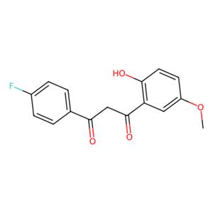 aladdin 阿拉丁 F423218 1-(4-氟苯基)-3-(2-羟基-5-甲氧基苯基)丙烷-1,3-二酮 312607-68-4 10mM in DMSO