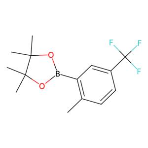 aladdin 阿拉丁 T586199 4,4,5,5-四甲基-2-(2-甲基-5-(三氟甲基)苯基)-1,3,2-二氧硼杂环戊烷 1030832-71-3 97%