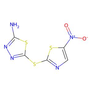 aladdin 阿拉丁 A151167 2-氨基-5-[(5-硝基-2-噻唑基)硫代]-1,3,4-噻二唑 40045-50-9 96%
