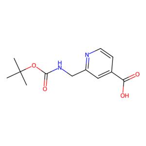 aladdin 阿拉丁 T589206 2-(((叔丁氧基羰基)氨基)甲基)异烟酸 473924-63-9 98%