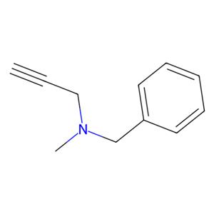 aladdin 阿拉丁 N159008 N-甲基-N-炔丙基苯甲胺 555-57-7 >98.0%(GC)