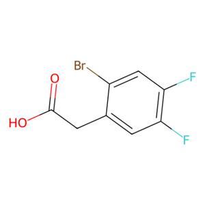 2-溴-4,5-二氟苯基乙酸,2-Bromo-4,5-difluorophenylacetic acid